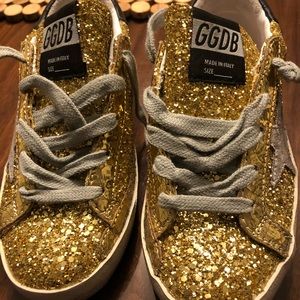 New Golden Goose Kids 30 Superstar Sparkle